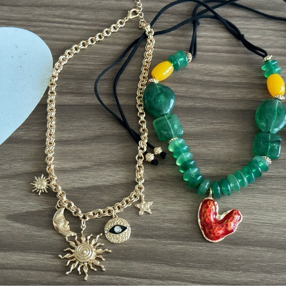 Boho Necklace Set Q889 - Picture 4 of 8